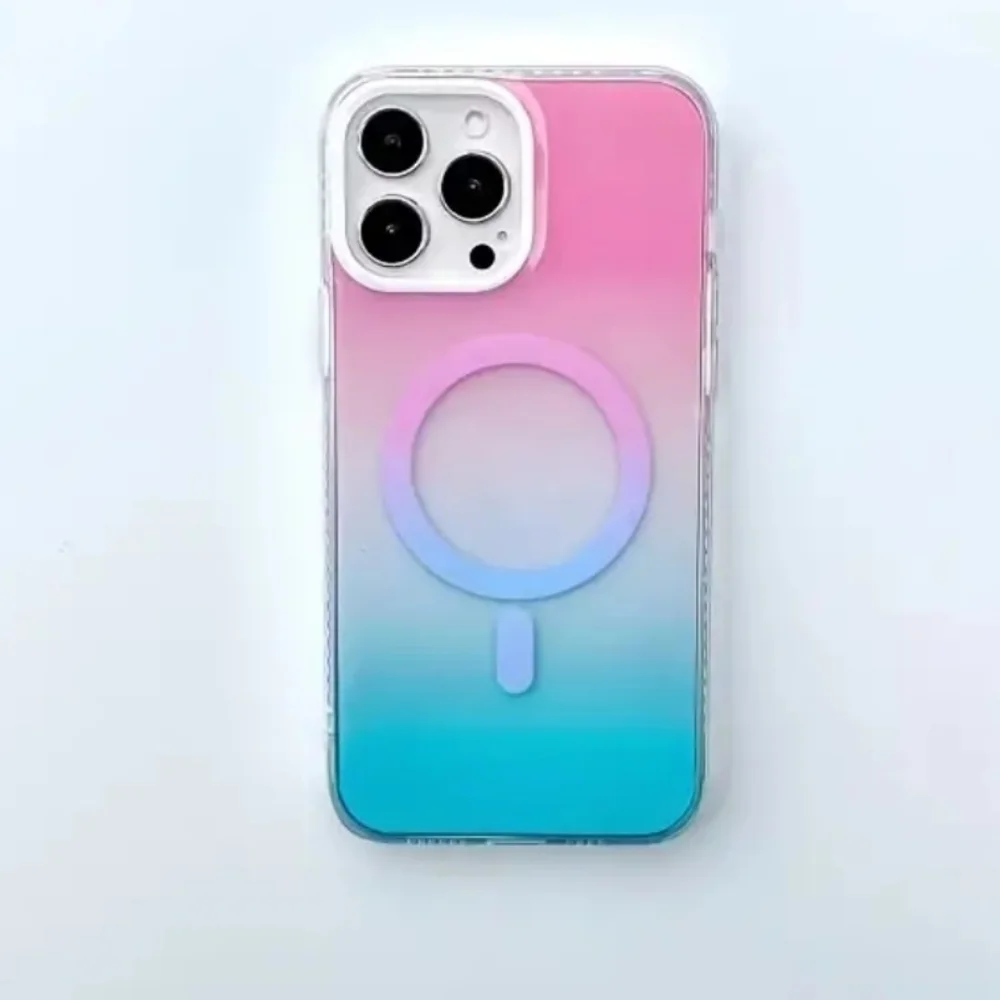 Brand New Apple IPhone 14 pro max Colorful Magnetic wireless charge Phone Case